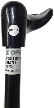 Coopers of England Fischer black 38" Right Handed Walking Stick