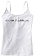 SOUTH AUSTRALIA - State-series - White Women's / Girls Camisole (Girlie / Babydoll)