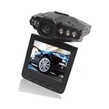 2.5-inch HD Car LED IR Vehicle DVR Road Dash Video Camera Recorder Traffic Dashboard Camcorder - LCD 270 degrees whirl ~ Dowson