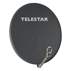 Telestar Alurapid 80 (80cm Aluminium-Spiegel, Alurapid-Halterung, 40mm LNB-Halterung) grau