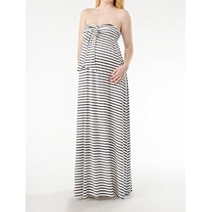 Buy A Pea in the Pod Collection: Rachel Pally Strapless Knot Front Maternity Maxi Dress by Rachel Pally