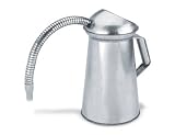 Lumax Galvanized Measure Can with Flex Spout, 1 Qt.