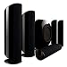 KEF KHT5005IIBL 5.1 Subwoofer/Satellite System (Black)