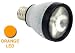 2.5 Watt 110V Amber Spotlight LED Light Bulb Nxt Gen Silicon Valley Light Emitting Diode E26/24 Base