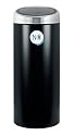 Brabantia Touch Bin 30litre Matt Black Fingerproof