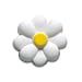 CAPerz - Flower (white)