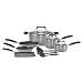 Exclusive T-fal 12pc Cookware Set- Silve By T-Fal/Wearever