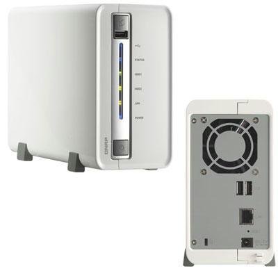 Qnap TS-212-US 2-Bay USB 2.0 NAS Server