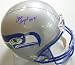 Steve Largent signed Seattle Seahawks Full Size Replica Helmet H