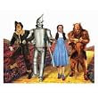 Wizard of Oz Mini Diecut for Scrapbooking - Four Characters on Yellow Brick Road