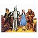 Wizard of Oz Mini Diecut for Scrapbooking - Four Characters on Yellow Brick Road