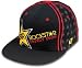 One Industries Rockstar Pipestar Black Large/X-Large Flexfit Hat