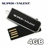 Super Talent 4GB 200X Pico D USB Flash Drive - Retail Package