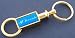 Toronto Blue Jays Gold Tone Valet Keychain