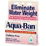 Aquaban Maximum Strength Diuretic Tablets, #B0065 - 30 Ea