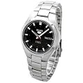 Seiko 5 Automatic Day-And-Date Black Dial Men'S Watch #Snk617