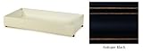 Alligator Enterprises 11300MAB Box Trundle for Monterey Twin Bed in Antique Black