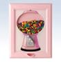 PINK GUMBALL PICTURE Frame Candy GAME Toy Children NEW - IT REALLY WORKS