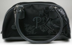 Philadelphia Phillies Caprice Bowler Style Purse Handbag