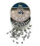 H&N Silver Point .177 Cal, 11.57 Grains, Pointed, 500ct