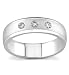 14k White Gold or Yellow Gold Diamond Wedding Band, 6mm (H/SI2, 1/6 ct. tw.)