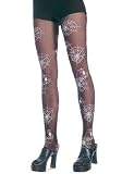 Sheer Pantyhose with Glow in the Dark Designs