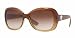 Versace Sunglasses Ve4187 133/13 Metallized Brown Gradien Brown Gradient