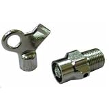 Jones Stephens Corp. R20-001 Hot Water Air Valve And Key Pack of 25