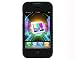 Silicone Skin Case with Ribbed Sides for Apple iPhone 1G (Black)