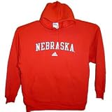 Nebraska Cornhuskers Official 'Iron Man' NCAA Hoody by Adidas (2X-Large Red)