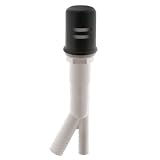 MOEN 105895BL Air Gap with Matching Escutcheon for Matte Black