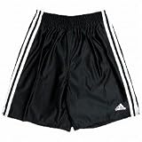 アディダス ゲームパンツ 3ストライプ ブラック×ホワイト