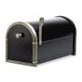 Architectural Mailboxes Coronado  Mailbox Black withn Antique Bronze