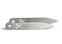 Stayclip Brushed Steel Collar Stays - 8 Pairs