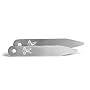 Stayclip Brushed Steel Collar Stays - 8 Pairs