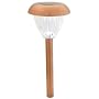 Moonrays 95669 Wilmot Style Lamp Solar Powered Metal Path Light, 6 Pack, Copper
