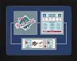 Los Angeles Dodgers 1988 World Series Replica Ticket & Patch Frame