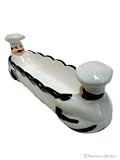 Fat French Chef Ceramic Olive Dish/Boat / Kitchen Decor
