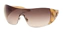 MIU MIU SMU 11H 7AT-6S1 HONEY/BROWN GRADIENT PLASTIC SUNGLASSES.