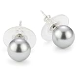 Carolee Charcoal Pearl Basics Simulated Pearl 8mm C