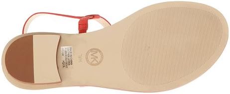 MICHAEL Michael Kors Women's Sondra Sandal Mandarin Saffiano Sandal 5.5 M
