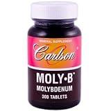 Carlson Laboratories - Moly-B, 500 mcg, 300 tablets