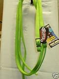 Weaver BRIGHT LIME GREEN NYLON HORSE TACK SPLIT REINS