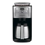 Cuisinart DGB-900BC Grind-and-Brew Thermal 12-Cup Automatic Coffeemaker, Brushed Chrome/Black
