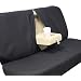 31AkESftwhL. AA75  Fh fb051114 Multifunctional Flat Cloth Car Seat Covers Front Airbag Compatible and Rear 40/60 Split Beige & Black Color
