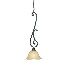 Thomas Lighting M264126 Napa Mini Pendant, Natural Slate