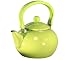 Calypso Basics 2-Quart Enamel-on-Steel Teakettle, Lime
