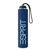Esprit Mini Alu Light 50203 Regenschirm Taschenschirm Blau