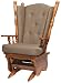 Wing Back Glider Rocker
