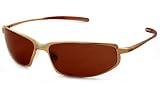 Nike Flywheel Volano Sunglasses, EV0164-701, Vegas Gold Frame Brown Lenses by